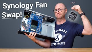 Synology RS1221+ Noctua Fan Swap