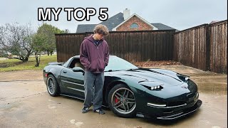 My TOP 5 MODS on my C5 Corvette!!