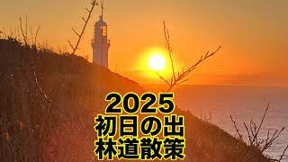 2025 初日の出と林道散策