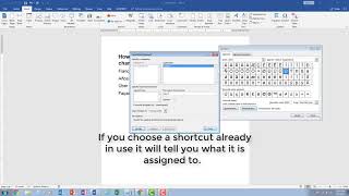 How to Add Accents over letters or Special Characters in Word