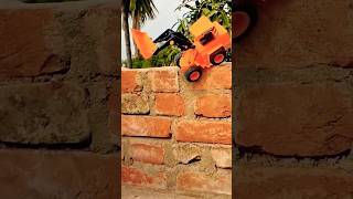 JCB Bulldozer dropping test passed or fail? 1:18 scale diecast miniature offroading loading