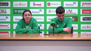 Rueda de Prensa Previa Grafometal Sporting La Rioja vs Replasa Beti Onak