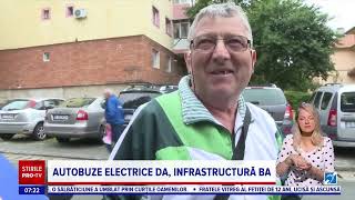 Orașul care și-a cumpărat autobuze electrice, dar nu le poate pune în funcțiune