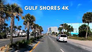 Beach Boulevard 4K Driving Tour: Orange Beach & Gulf Shores, Alabama