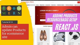 React js Tutorial # 14 | Admin can update Product Api for ecommerce site