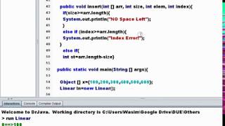 Linear Array in Data Structure - Java Intermediate Tutorial - 2 of 2