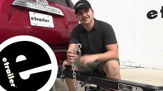 etrailer | Checking Out the Curt Hook with Spring Loaded Safety Latch for Safety Chains and Cables