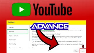 advanced settings youtube