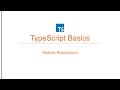 TypeScript Basics | 24 Module Resolution