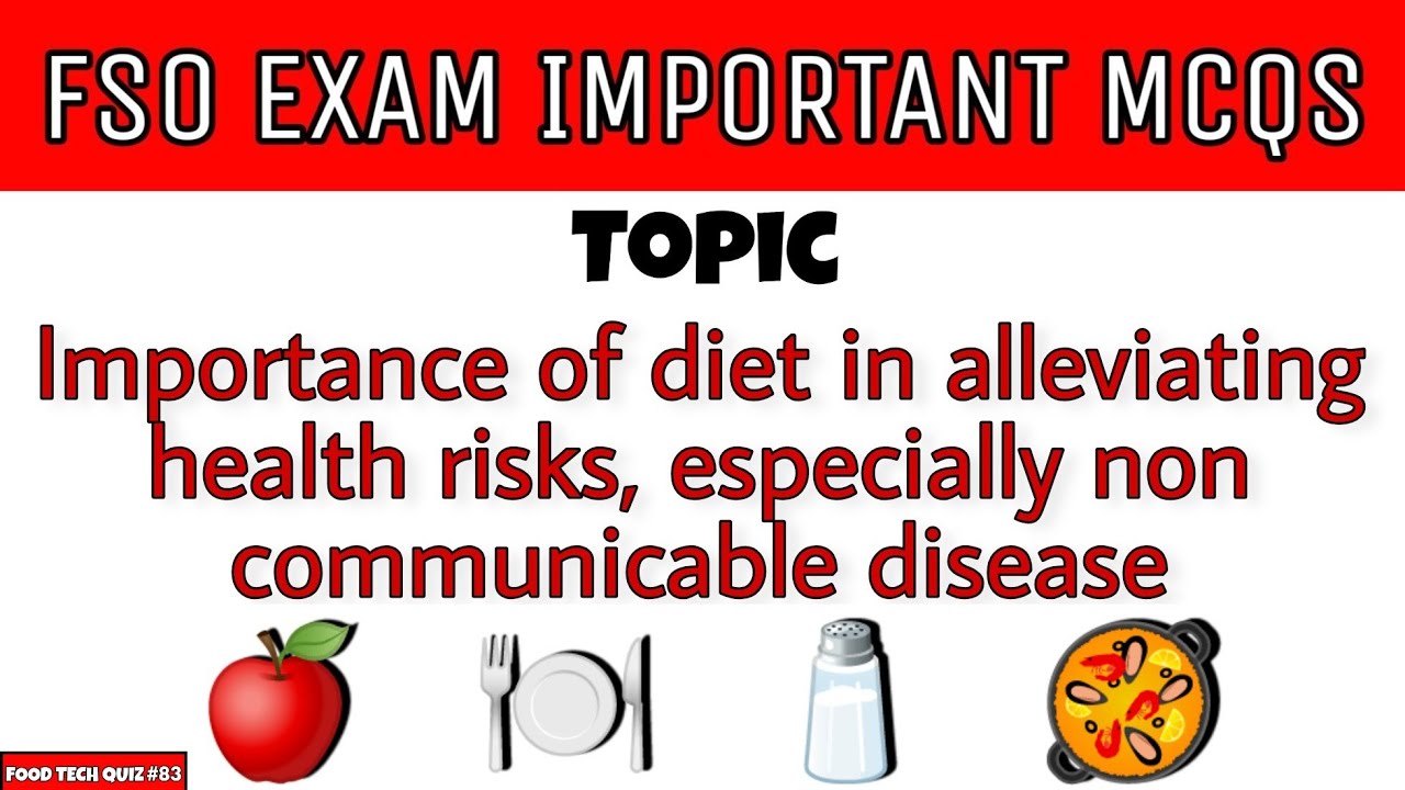 Importance Of Diet In Alleviating Health Risks, Especially Non ...