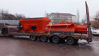 Salt and Sand Spreader| POSYPYWARKA PIASKU I SOLI RPS-6000-9000| Разбрасыватель песка и соли | TICAB