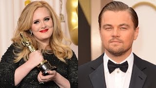Adele Wishes Leonardo DiCaprio 'Good Luck' at the Oscars With Epic 'Titanic' Tribute