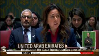 [WARNING: Sensitive Footage] Israel-Hamas War | UNSC adopts draft resolution on Gaza