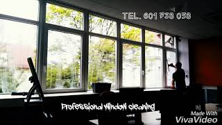 Professional window cleaning / Profesjonalne mycie okien Raccoon Katowice