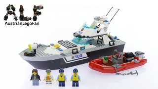 Lego City 60129 Police Patrol Boat - Lego Speed Build Review