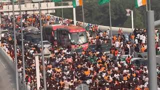 #AFCON2023: #CHAMPIONS OF #AFCON #COTE D'IVOIRE AMAZING #BUZZ PARADE WHICH SAW MILLIONS OF PEOPLE