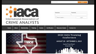 2023 International Association of Crime Analysts