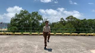 Foot Drill Lesson 17 - Marking Time in Quick Time at the Halt and Halting From Marking Time