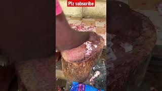 Amazing Professional GOAT BONES cutting # plz subscribe # trending shorts