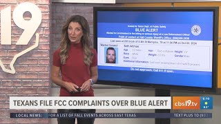 More than 4,000 complaints filed to FCC over early-morning Blue Alert issued by Texas DPS