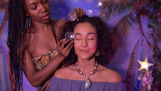 ASMR Real Person MOANA Inspired Roleplay | HAIR STYLING, Clothes, Massage, DEEP RELAXATION TREATMENT