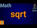 Java Math.sqrt