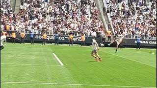 José Martinez marca golaço de sem pulo no treino aberto do Corinthians antes do Majestoso!