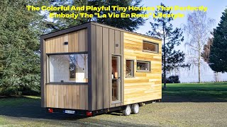 Explore the colorful and playful tiny houses that perfectly embody the \