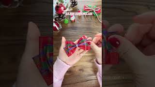 리본공예DIY #christmas #bows #diy