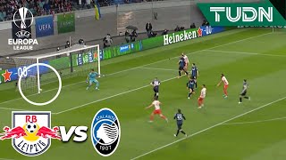 ¡POSTE!  Silva la estrella en la portería | RB Leipzig 0-1 Atalanta | UEFA Europa League 4tos | TUDN