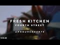 Fresh Kitchen (9-13-20) | CCF Announcements