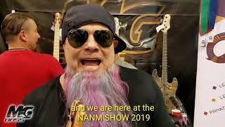 MGbass guitars The NAMM show/2019 - Danny Rojo