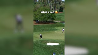 Is this the best putt you’ve ever seen? 🥵