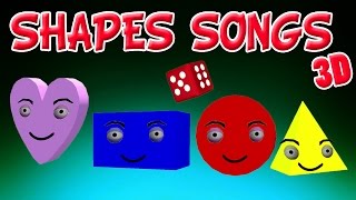 The Shapes Song | Shapes for children | Learn Shapes | Shapes Song Collection