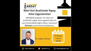 Nitel Veri Analizinde Yapay Zeka Uygulamaları