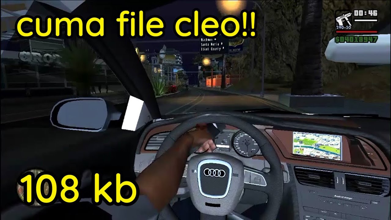 JADI LEBIH REAL !!! Mod First Person Driving FPD Untuk Gta Sa - YouTube