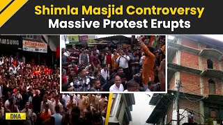 Sanjauli Masjid controversy: Massive Protest Erupts In Shimla Over Alleged Illegal Construction