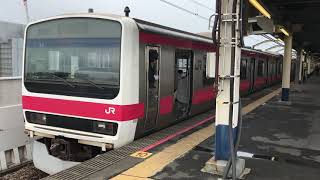 京葉線209系500番台新木場駅発車