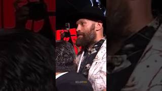 Here's what Tyson Fury \u0026 Oleksandr Usyk said during their face-off