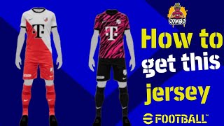 How to get the most beautiful jersey 🤩💕in Efootball