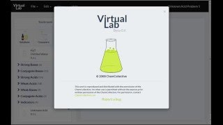 ChemCollective HTML5 Virtual Lab Walkthrough