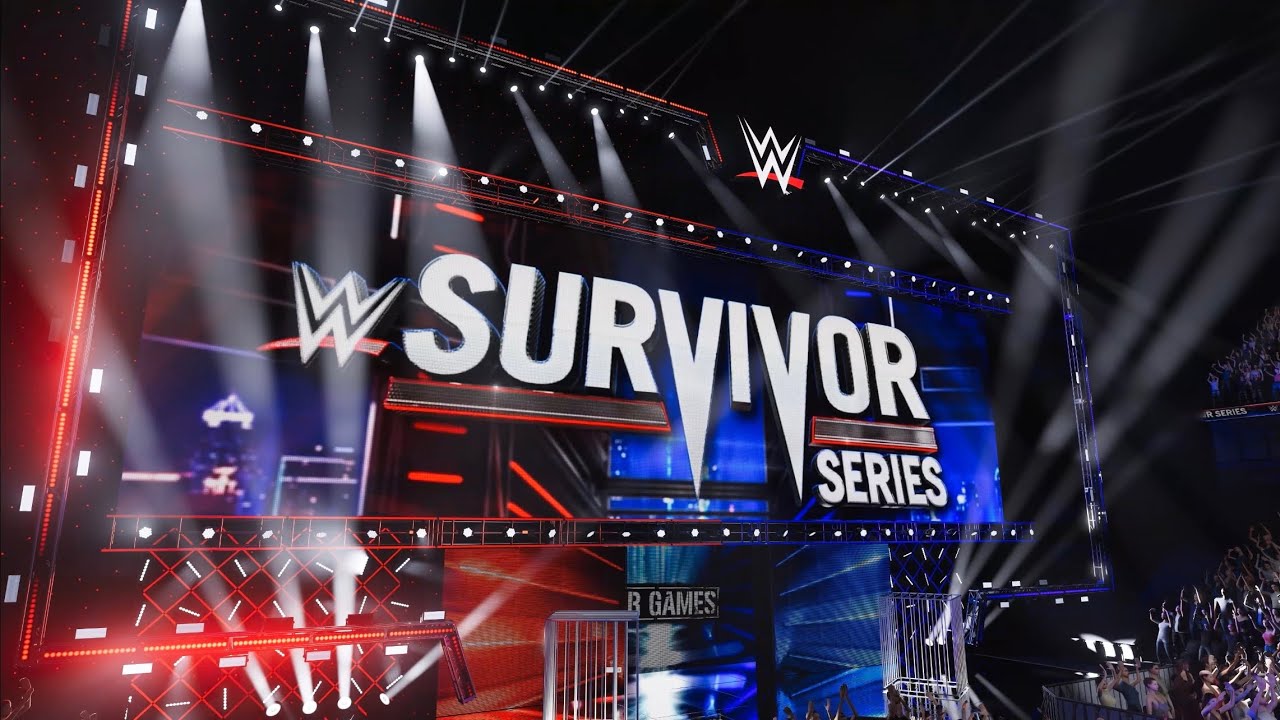 WWE Survivor Series WAR GAMES Opening Pyro + Roman Reigns & The ...