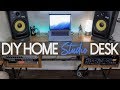 Ultimate DIY Home Studio Desk - Setup & Tour