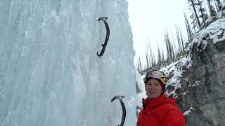 How to Ice Climb Video 2: How and where to swing 'em!