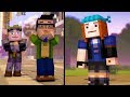 Leave with Petra Vs Stay in Beacontown - Minecraft Story Mode Season 2 Episode 5 Ending Choices