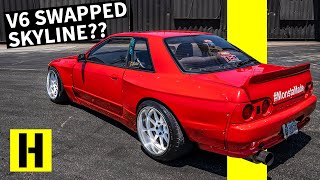 Nissan Skyline With a 350Z Motor?? VQ Swapped R32 That Actually Sounds Good