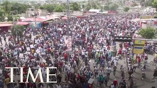 Protests Choke Communities In Haiti As Aid And Supplies Dwindle | TIME