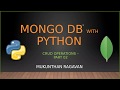 Mongo DB with Python - CRUD Operations - Part-2