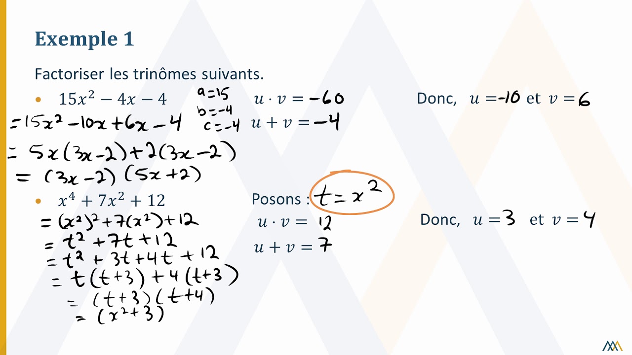 Ntroduire 156+ Imagen Factoriser Formule - Fr.thptnganamst.edu.vn