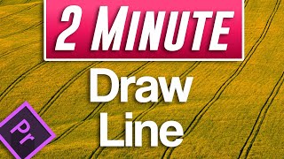 How to Draw Line with Animation Tutorial | Premiere Pro CC